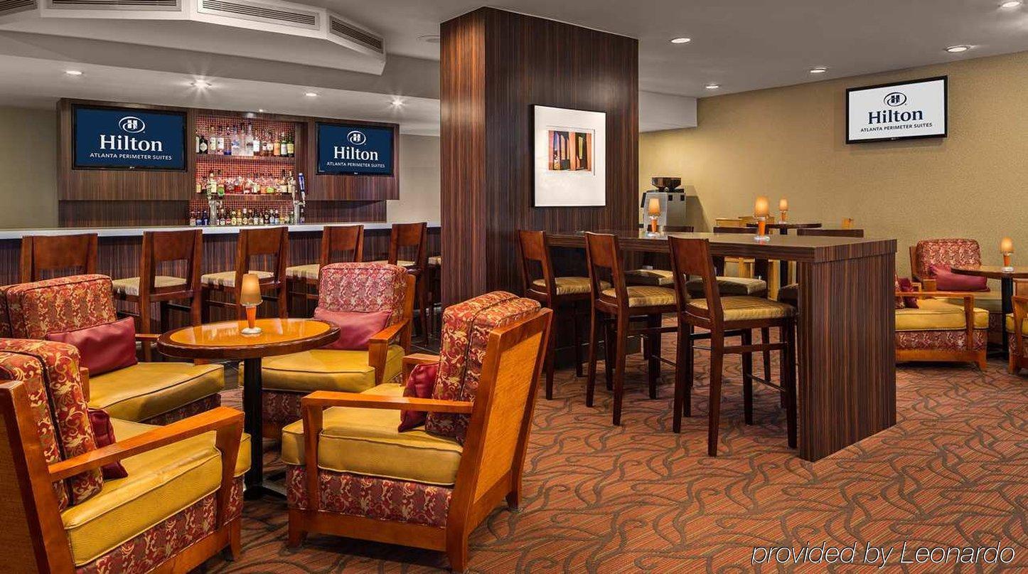 Hilton Atlanta Perimeter Suites Sandy Springs Restaurang bild